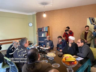 بازدید وزیر فرهنگ و ارشاد اسلامی از دبیرخانه جشنواره بین‌المللی تئاتر فجر