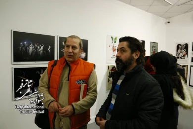 آیین رونمایی از پوستر سی و هشتمین جشنواره بین‌المللی تئاتر فجر و افتتاح نمایشگاه «لحظه قطعی»