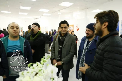آیین رونمایی از پوستر سی و هشتمین جشنواره بین‌المللی تئاتر فجر و افتتاح نمایشگاه «لحظه قطعی»