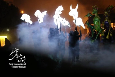نمایش‌های خیابانی پنجمین روز از جشنواره بین‌المللی تئاتر فجر به روایت تصویر
