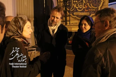 گزارش تصویری از اجرای نمایش «ارواح» با حضور معاون سفارت سوئیس
