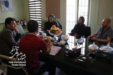 گزارش تصویری| دیدار کارگردان نمایش «ارواح» با دبیر جشنواره بین‌المللی تئاتر فجر