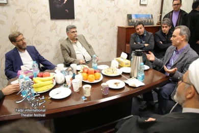حضور معاون صدای رسانه ملی در جشنواره بین‌المللی تئاتر فجر