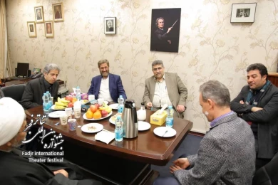 حضور معاون صدای رسانه ملی در جشنواره بین‌المللی تئاتر فجر