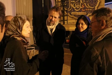 The famous faces at the 38th Fadjr International Theater Festival