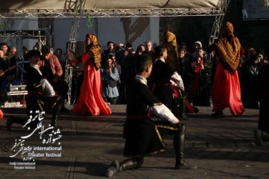 Photo report of the fifth day of the Fajr International Theater Festival- Street theater