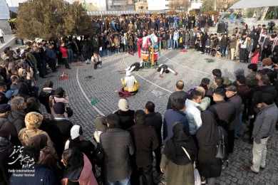 Picture Report of the Third day of the 38th Fadjr international theater festival