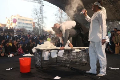 Picture Report of the eghth day of the 38th Fadjr international theater festival