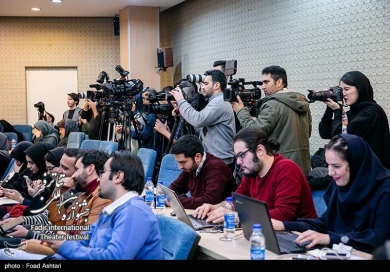 نشست خبری سی و هشتمن جشنواره بین المللی تئاتر فجر - خبرگزاری تسنیم
