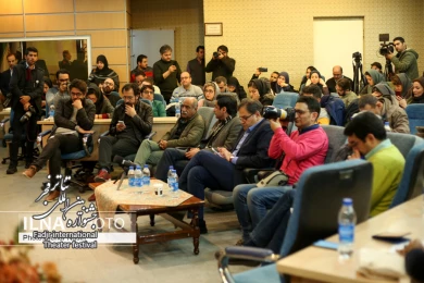 نشست خبری سی و هشتمین جشنواره بین المللی تئاتر فجر - خبرگزاری ایلنا