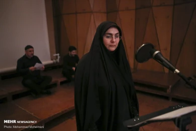 نمایش زنده رادیویی سردار عشق در سی و هشتمین جشنواره تئاتر فجر - خبرگزاری مهر
