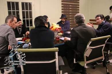 Street Theater Competition Referees Meet with Fadjr Theater Festival Secretary