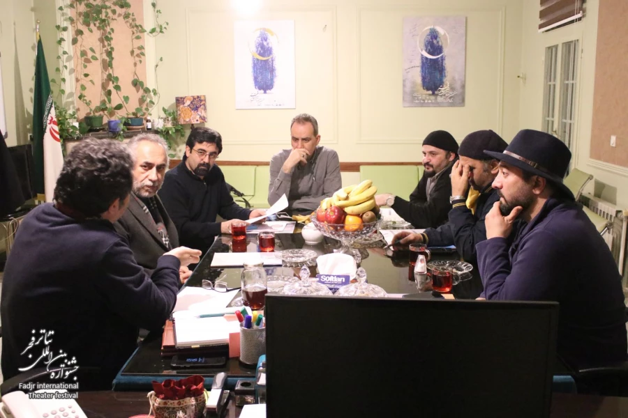 Street Theater Competition Referees Meet with Fadjr Theater Festival Secretary