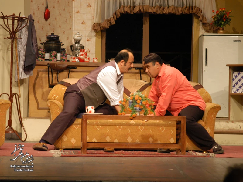 Akbar Agha Actor Theatre-Photo By Amir Amiri