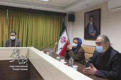 گزارش تصویری از نشست شورای سیاست‌گذاری سی و نهمین جشنواره تئاتر فجر