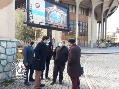 بازدید میدانی از پهنه رودکی، استاد شهریار و محوطه تئاترشهر