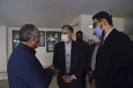 گزارش تصویری از بازدید وزیر فرهنگ و ارشاد اسلامی از ستاد برگزاری سی و نهمین جشنواره تئاتر فجر