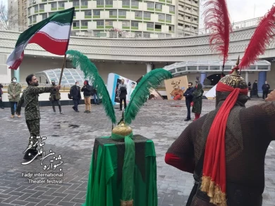 گزارش تصویری از اولین اجرا در جشنواره سی و نهم