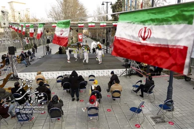 گزارش تصویری(2) از اجراهای روز اول از سی و نهمین جشنواره تئاتر فجر