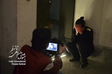 گزارش تصویری از تصویر برداری نمایش‌های سی و نهمین جشنواره بین‌المللی تئاتر فجر به منظور پخش در سامانه‌های برخط
