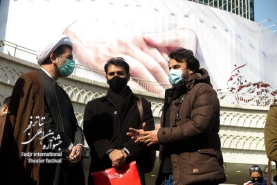حضور رییس سازمان فرهنگی هنری شهرداری تهران در جشنواره تئاتر فجر