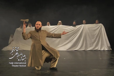 گزارش تصویری از اجراهای چهارمین روز از سی و نهمین جشنواره تئاتر فجر