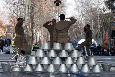 گزارش تصویری از اجراهای سی و نهمین جشنواره تئاتر فجر