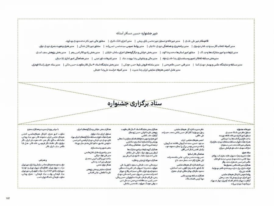 ستاد برگزاری جشنواره 39