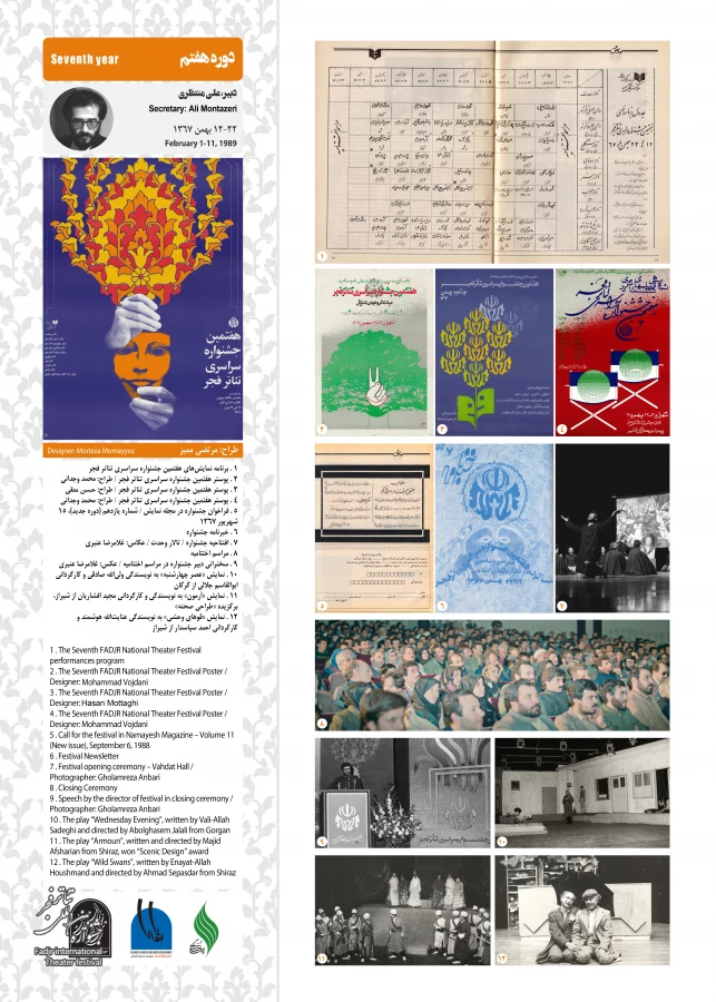 نمایشگاه اسناد چهل دوره جشنواره تئاتر فجر