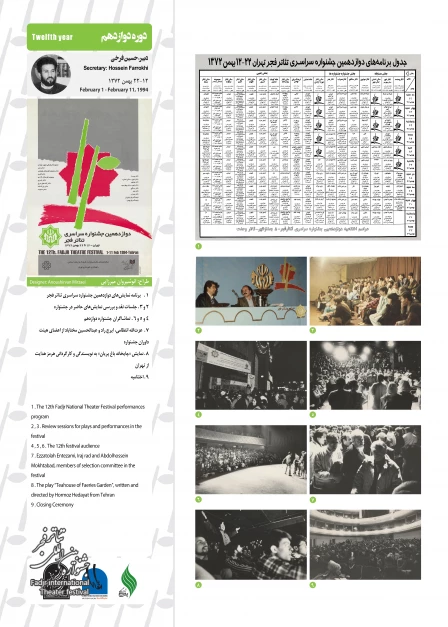 نمایشگاه اسناد چهل دوره جشنواره تئاتر فجر