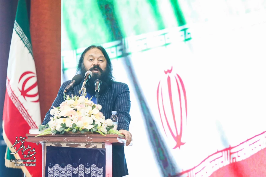 مراسم اختتامیه جشنواره تئاتر منطقه‌ای فجر یک-کرمانشاه-2