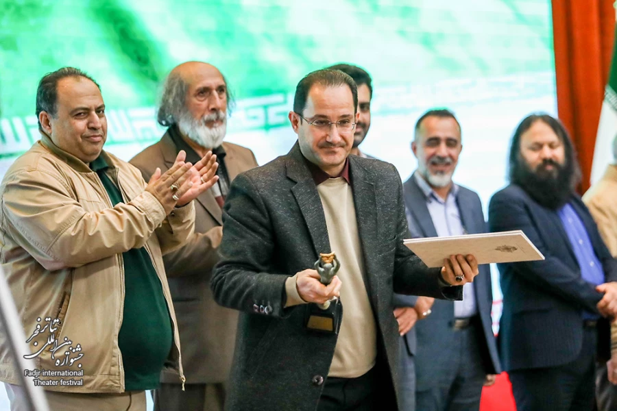 مراسم اختتامیه جشنواره تئاتر منطقه‌ای فجر یک-کرمانشاه-2