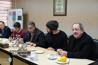 هیئت‌داوران بخش بین‌الملل با مدیرکل هنرهای نمایشی و دبیر جشنواره دیدار کردند