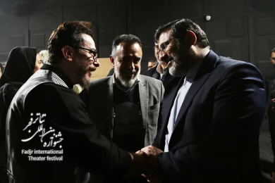 محمد مهدی اسماعیلی وزیر فرهنگ و ارشاد اسلامی میهمان جشنواره تئاتر فجر