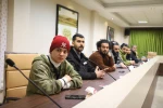 دیدار هنرمندان عراقی حاضر در چهل و یکمین جشنواره تئاتر فجر با کاظم نظری