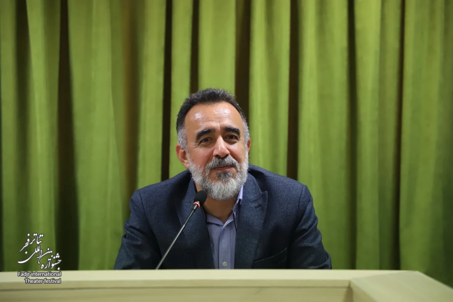 دیدار هنرمندان عراقی حاضر در چهل و یکمین جشنواره تئاتر فجر با کاظم نظری