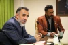 دیدار هنرمندان عراقی حاضر در چهل و یکمین جشنواره تئاتر فجر با کاظم نظری