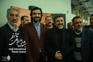 Art affair deputy of the Ministry of Culture and Islamic Guidance, Mahmoud Salari visited  42nd FITF