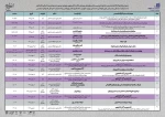 جدول کارگاه ها و نشست های تخصصی جشنواره تئاتر فجر  (بخش دانشجویی)
