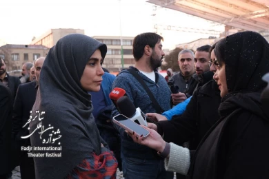 ️بازدید معاون هنری وزارت فرهنگ و ارشاد از تئاترشهر در نخستین روز جشنواره