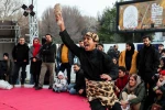 چشم آبی-کارگردان حسین نادری-عکس فاطمه عموزاد-مکان محوطه بیرونی تئاتر شهر-زمان4بهمن1403‎