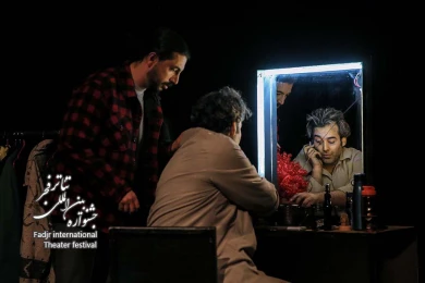 زندگی در تئاتر-کارگردان احسان حسین خانی-عکس مصطفی صفری