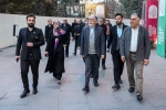 حال و هوایی دومین روز از چهل و سومین جشنوارۀ بین المللی تئاتر فجر-عکس:نیلوفر جوانشیر و کیارش مسیبی‎