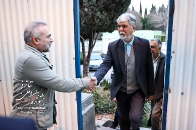 حال و هوایی دومین روز از چهل و سومین جشنوارۀ بین المللی تئاتر فجر-عکس:نیلوفر جوانشیر و کیارش مسیبی‎