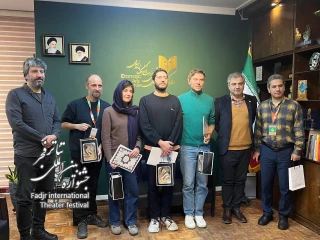 تقدیر سرپرست اداره هنرهای نمایشی از تئاتر مشترک کشور ترکیه و پرتغال