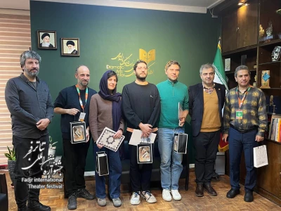 تقدیر سرپرست اداره هنرهای نمایشی از تئاتر مشترک کشور ترکیه و پرتغال