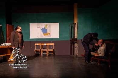 نمایش خالکوب-کارگردان مهرداد بخشی