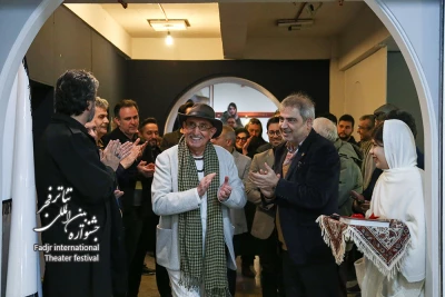 افتتاحیه نمایشگاه عکس و پوستر جشنواره تئاتر فجر