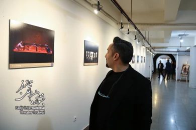 افتتاحیه نمایشگاه عکس و پوستر جشنواره تئاتر فجر