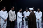 تقدیر از هنرمندان عراقی شرکت کننده در چهل و سومین جشنواره بین المللی تئاتر فجر-عکس کیارش مسیبی‎